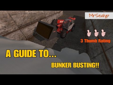 Farming Simulator 17 PS4: A Guide to... BUNKER BUSTING!!