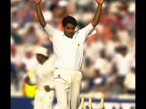 Aaqib Javed | Fastest Spell vs England | Angry Style | Test Match | Pakistan vs England | PAK vs ENG