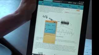 EO3404 Applied Digital Signal Processing for the iPad demo, Fall 2013