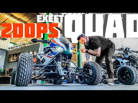 Exeet Quad // Formelfahrzeug mit Motorrad Antrieb