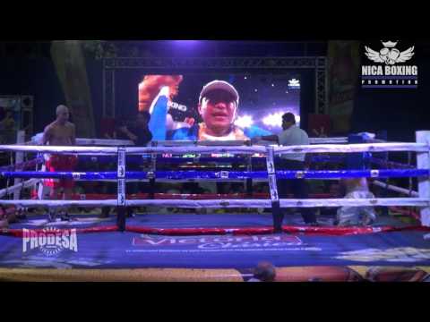 Roberto Arriaza (Nic) VS Francisco Cordero (Col) - Nica Boxing Promotions