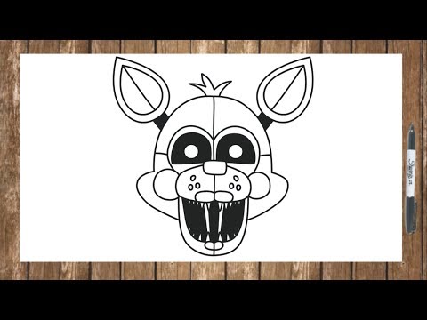 How to draw FNAF Sister Location characters Funtime...