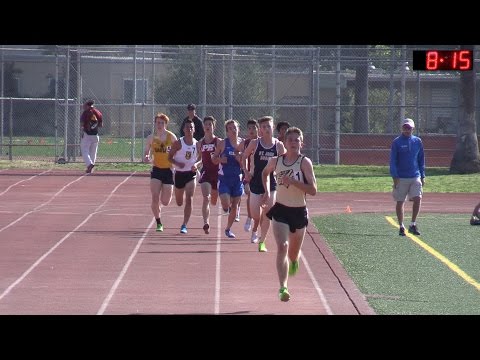 2016 TF - CIF-SS D3 Prelims - Boys 3200M Run (Heat 1)