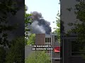 Veel rook bij grote brand in Arnhem