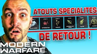 Les atouts spécialistes de retour sur call of duty modern warfare 