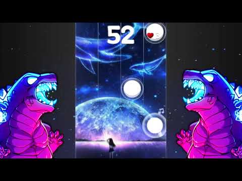 Godzilla Theme Song Dream Neon Tiles ~CUSTOM SONGS~
