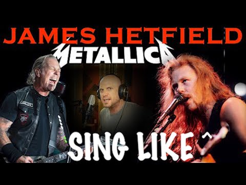 How to Sing Like James Hetfield (Hyper Compression, Air Flow, Moderation) NOT a Reaction!