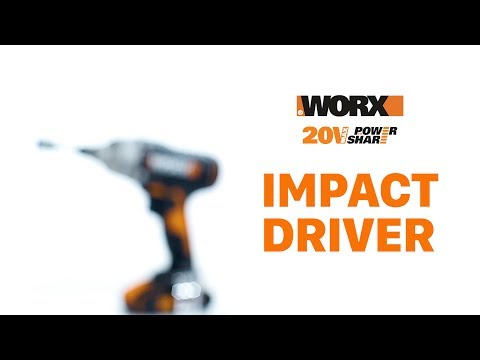 Worx WX291.9 Cordless Impact Driver 20V 6