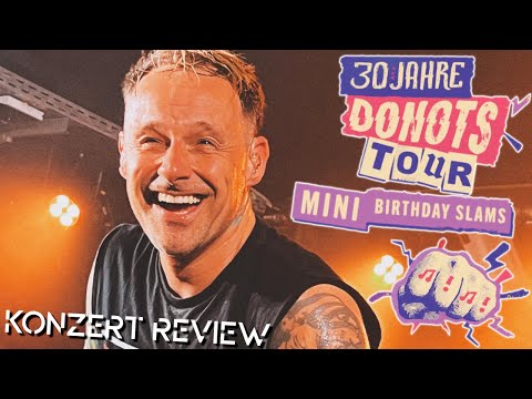 #märzfest mit den Donots auf den Mini Birthday Slams in München (20.& 21.03.24) | Konzert Review