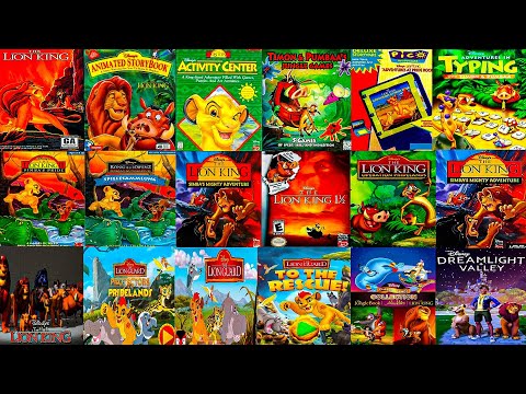 The Evolution of THE LION KING Games (1994-2023)