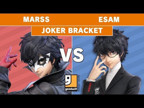 Goodwill of OC's Charity Invitational - PG | Marss (Joker) Vs. PG | ESAM (Joker) Joker Bracket