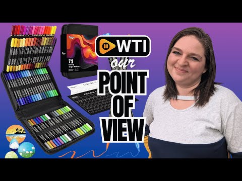 72 Colors Acrylic Paint Pens - WTI product video review