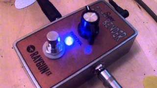 Video thumbnail for Raygun FX  SUPER FUZZ BENDER (Veryquick demo) by RaygunFX