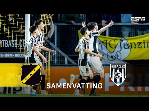 HEERLIJKE VRIJE TRAP van Marko Vejinovic! 🎯 | Samenvatting NAC Breda - Heracles Almelo