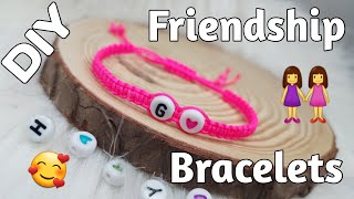 How to make bracelet with thread and beads/ friendship bracelets #beads #bracelet #braceletmaking