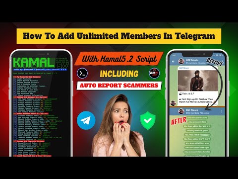 Telegram New And Best Kamal Members Adder Script For 2025 - 2026⚡|  All Problem Fixed 🔰| Ban Safe ✅