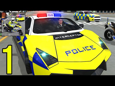 Police Car Driving - Motorbike Riding - Gameplay Walkthrough Part 1 (iOS, Android)