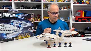 Before LEGO, Blue Brixx, and Mega Bloks - KREO Star Trek USS Enterprise Set
