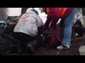 Видео, как снайпер убивает на Институтской 20 02 2014 