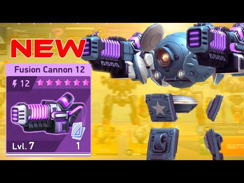 NEW Fusion Cannon 12, better than Carbine? | Mech Arena