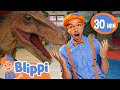 Blippi And Stanley The Dinosaur ‍ Blippi Learning Videos For Kids Explore With Me