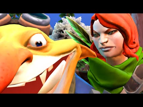 Techies Triggers Windranger? - DotA 2