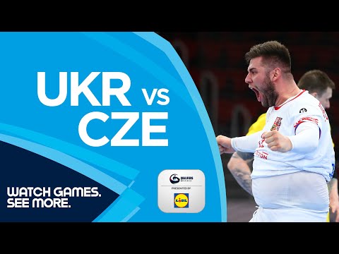 HIGHLIGHTS | Ukraine vs Czech Republic | Round 5 | Men's EHF EURO 2022 Qualifiers