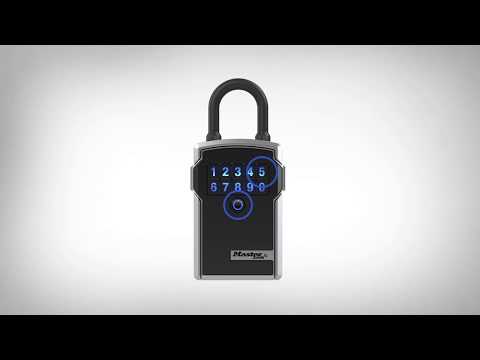 Bluetooth Lock Box -  How to Open the Door and Remove the Shackle