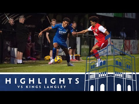 HIGHLIGHTS | Kings Langley vs St Albans City | Friendly | Tuesday 26th July 2022