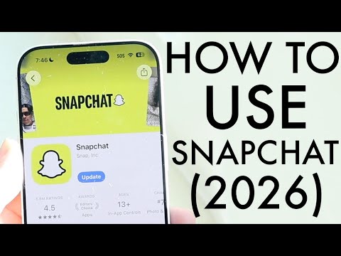 How To Use Snapchat! (Complete Beginners Guide) (2026)