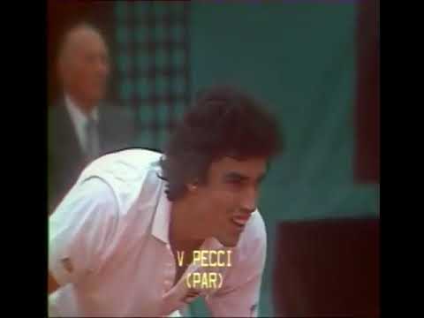 French Open 1981 QF - Victor Pecci v Yannick Noah (part 2)