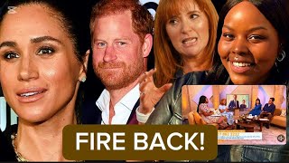 ANGELA EPSTEIN STUMBLES INTO A WALL : TSKENYA FRAZER & CALLER VIVIAN TORCH THE HARRY&MEGHAN FIREWALL