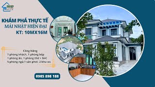 Mẫu nhà mái nhật 2 tầng hiện đại ATZ số 336