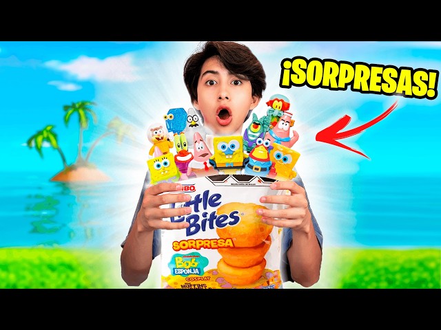 Vídeo relacionado con Bizak Bob Esponja Figura Sorpresa en sobre, muñeco Coleccionable de 5 cm, Personajes de Nickelodeon como Patricio, Calamardo o Arenita, Juguete para Fans (64393000)