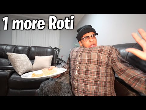 Indian Dads at Home after Eating at a Restaurant