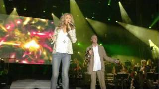 Celine Dion &amp; Zachary Richard - L&#39;arbre est dans ses feuilles (Live a Quebec)