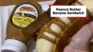 How to Make Peanut Butter Banana Sandwich