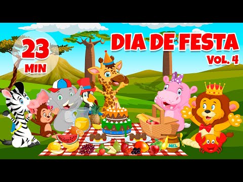 Dia De Festa Vol. 4 - Giramille 23 min | Desenho Animado Musical