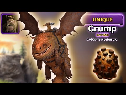 GRUMP - Gobber's Unique Hotburple Max Level 150 Titan Mode | Dragons: Rise of Berk