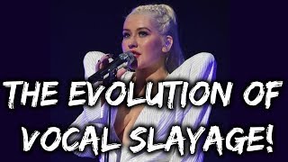 Christina Aguilera |&quot;Twice&quot; Vocal CLIMAX Evolution