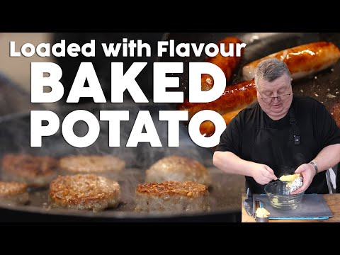 Irish Breakfast in a Baked Potato | It's Forkin' Delicious