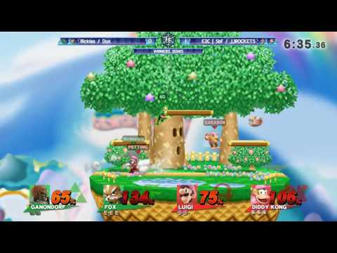 FFIX Smash 4 Doubles  WINNERS SEMIS - Rickles / Dux vs E2C | SbF / JJROCKETS
