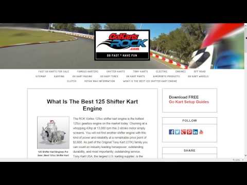 Vortex - The Best 125cc Shifter Kart Engine