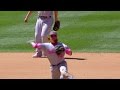 LAD COL Turner Makes Diving Stop Throws Form Knees