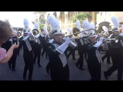 2013 Canton Mighty Eagle Band Disney World March at Magic K