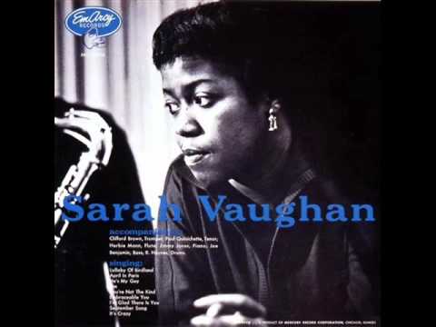 Sarah Vaughan with Clifford Brown Sextet - He's My Guy