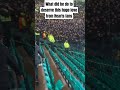 Hearts fans give this young Celtic fan an unforgettable moment #celtic #hearts #shorts