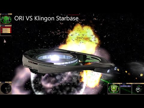 Ori Warship VS Klingon Starbase | Star Trek Ship Battle | Star Trek Bridge Commander |