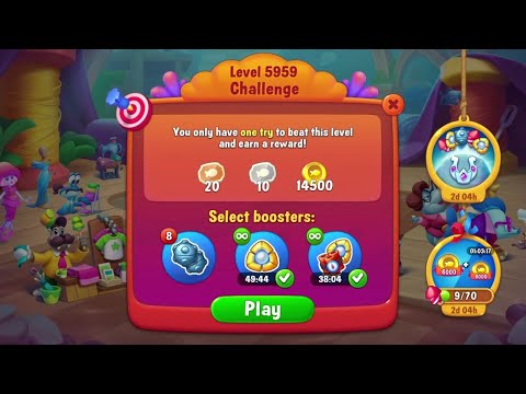 @Fishdom Special Level 5959 Challenge.