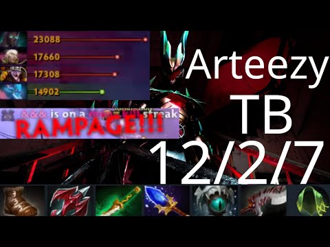 Arteezy Terrorblade vs Beastmaster, Leshrac, Wraith King - farm 23 mins - Dota2
